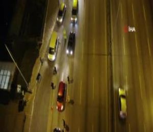 56 saatlik sokağa çıkma kısıtlaması başladı