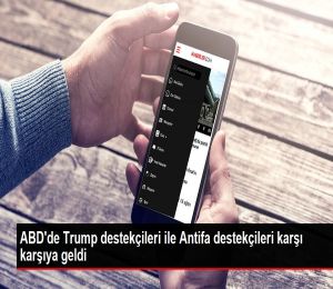 ABD'de Trump destekçileri ile Antifa destekçileri karşı karşıya geldi