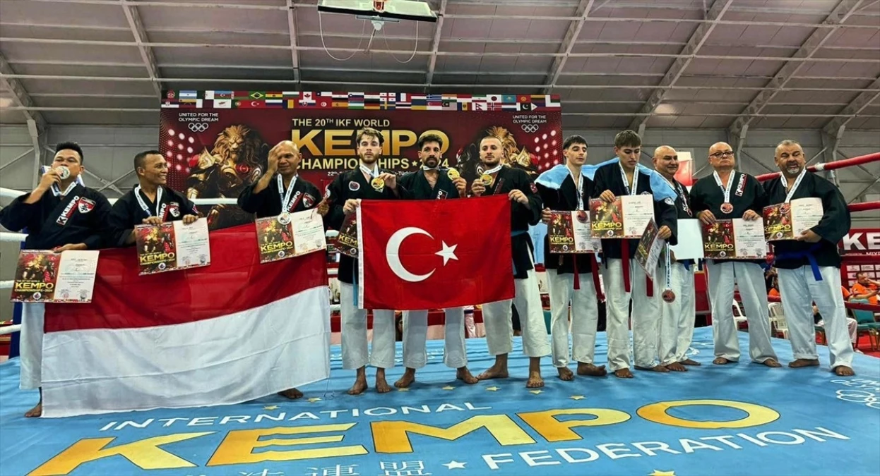 Antalya'da düzenlenen Kempo IKF Dünya Şampiyonası başladı