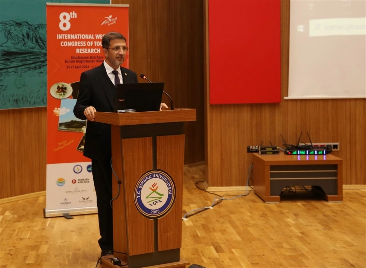 Şırnak'ta 8. Uluslararası Batı Asya Turizm Araştırmaları Kongresi Düzenlendi