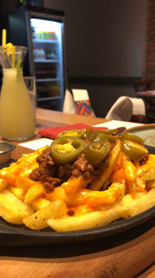 Mengoli Burger Steak Fries Fotoğrafları
