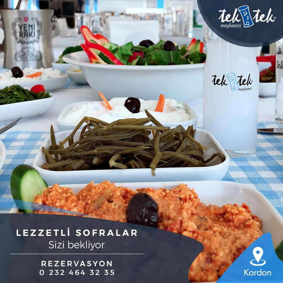 Tek Tek Meyhanesi Kordon Fotoğrafları