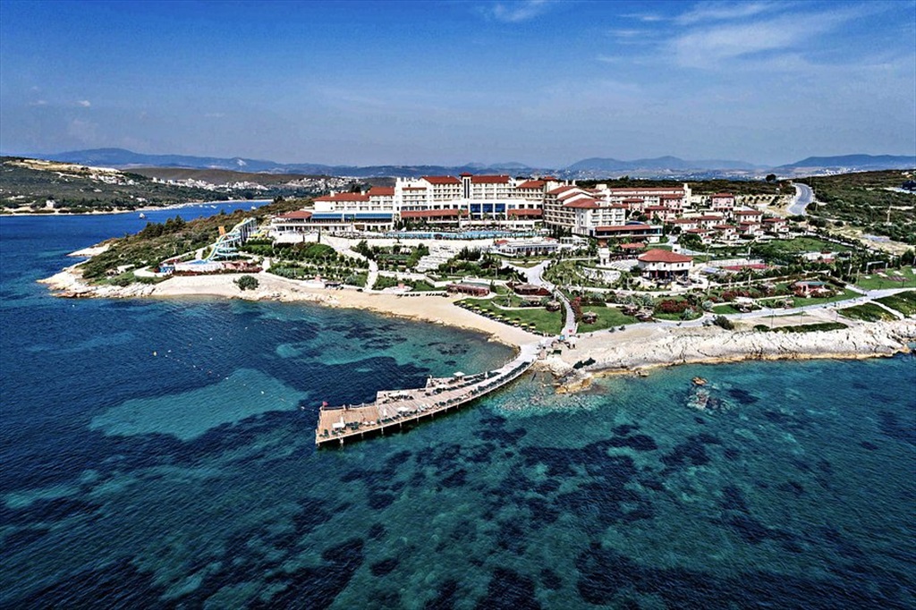 Euphoria Aegean Resort Hotel Plajı Fotoğrafları