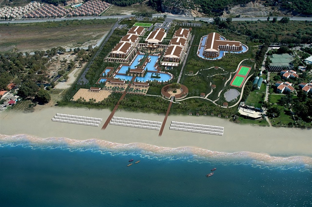 Korumar Ephesus Beach & SPA Resort Hotel Plajı Fotoğrafları