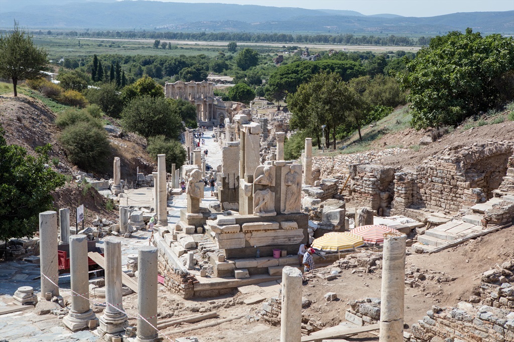 The Ancient City of Ephesus Fotoğrafları