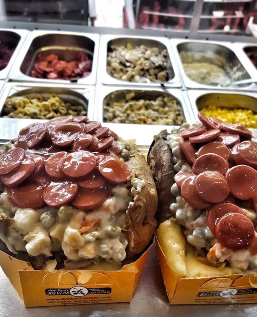 Ayaküstü Kumru & Sandviç & Kumpir Fotoğrafları