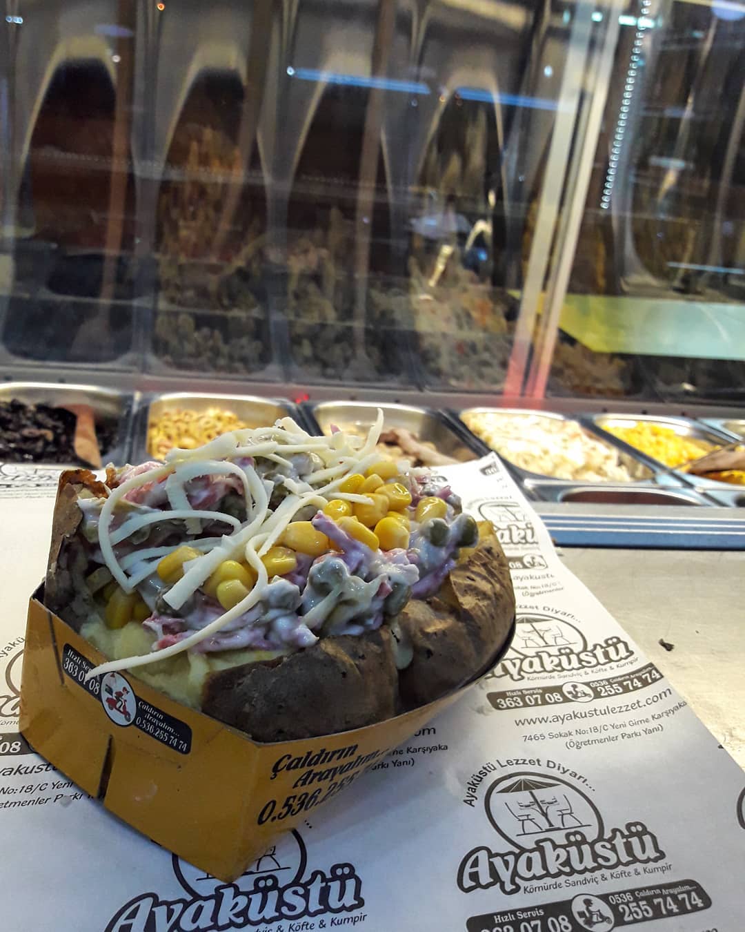 Ayaküstü Kumru & Sandviç & Kumpir Fotoğrafları